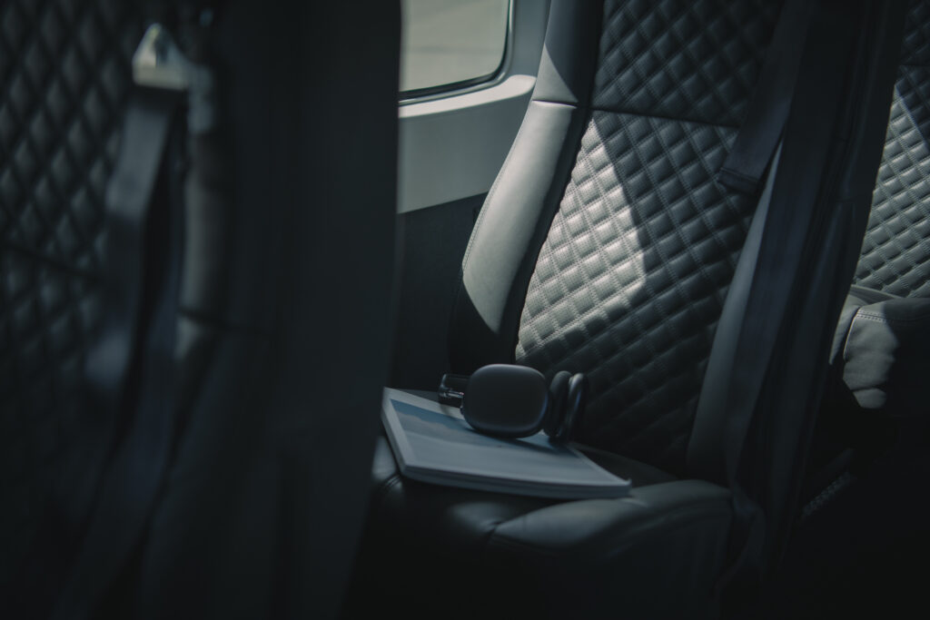 Inside a Mokulele cabin